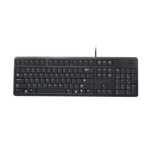 Wyse KB212-B keyboard Universal USB QWERTY Russian Black