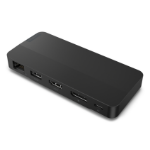 Lenovo 40B90000US laptop dock/port replicator Wired USB 3.2 Gen 2 (3.1 Gen 2) Type-C Black