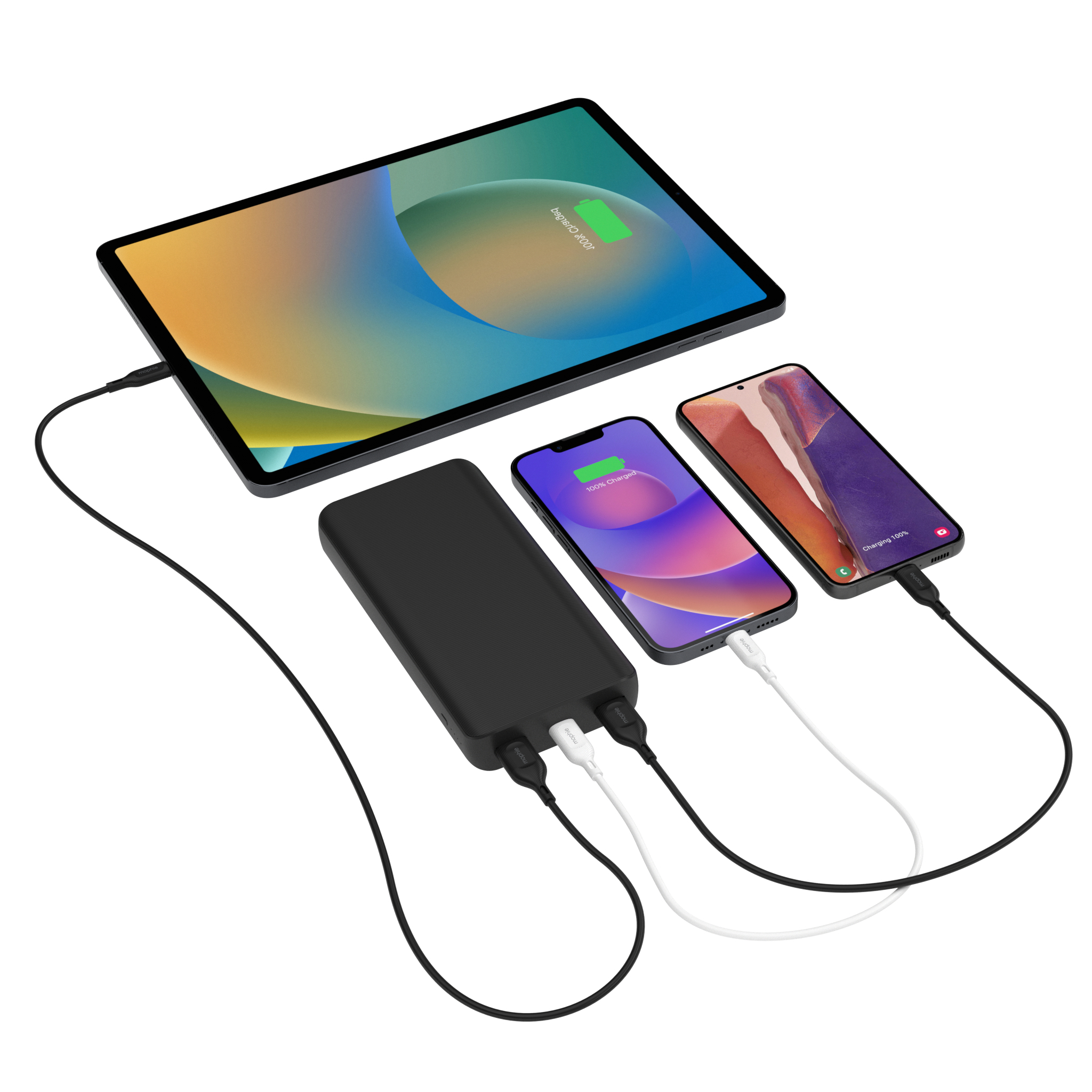 Image of mophie essentials powerstation 20K 20000 mAh Black