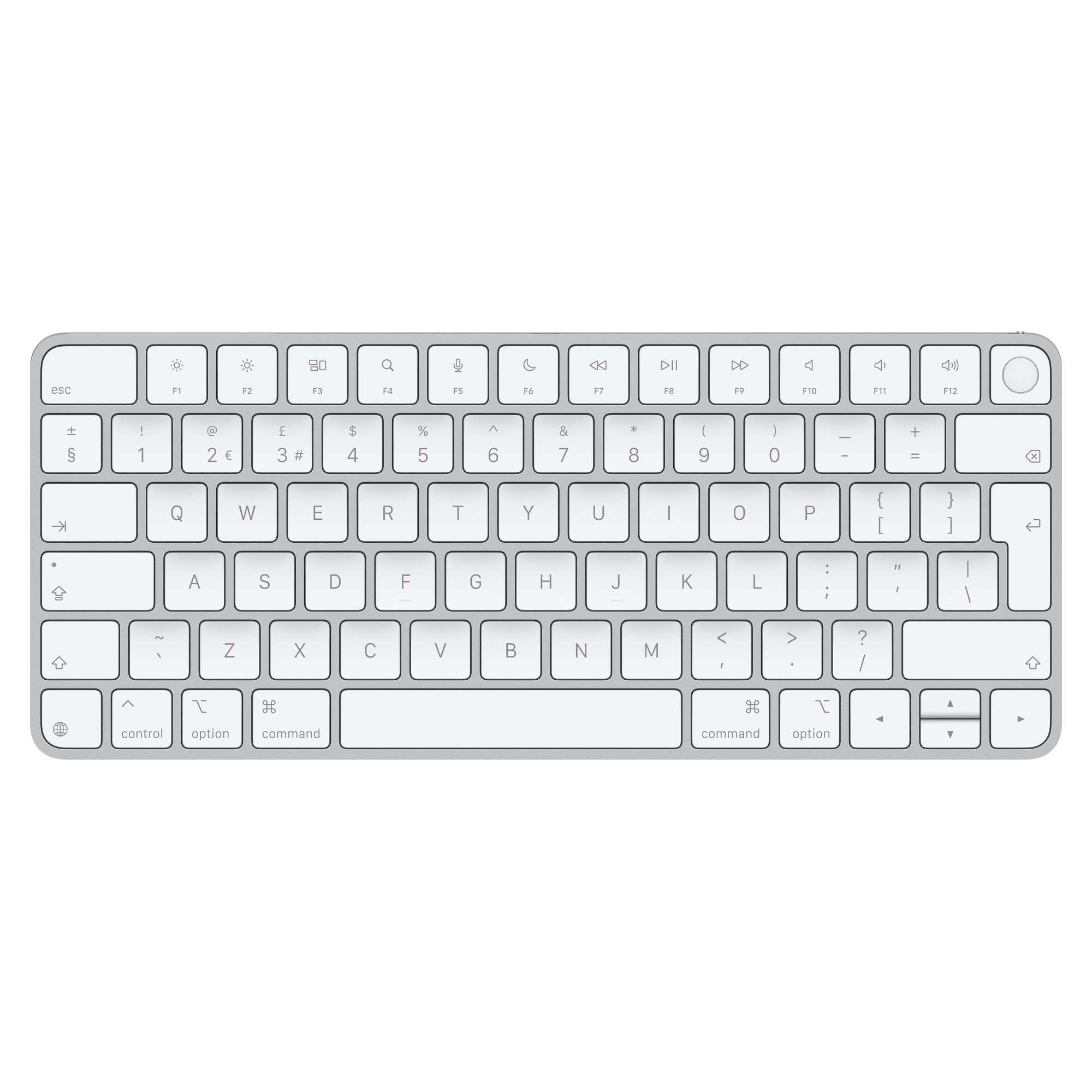 Photos - Keyboard Apple Magic  with Touch ID for Mac models with silicon  MXCK3B/A (USB–C)