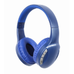 Gembird BTHS-01-B hoofdtelefoon/headset Bedraad en draadloos Hoofdband Oproepen/muziek Micro-USB Bluetooth Blauw