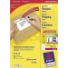 Avery L7169-100 self-adhesive label White 400 pc(s)