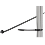 Microconnect CABLETIE3 cable tie Ladder cable tie Black 100 pc(s)