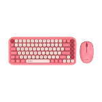 Acteck Creator Chic K-Colors MK480 teclado Ratón incluido Universal RF inalámbrico QWERTY Español Rosa
