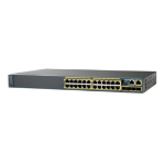 Cisco Small Business WS-C2960X-24TS-L network switch Managed L2/L3 Gigabit Ethernet (10/100/1000) 1U Black