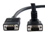 StarTech.com 15ft Coax High Resolution 90deg; Down Angled VGA Monitor Cable - HD15 M/M