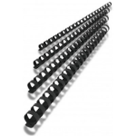 GBC BINDING COMBS 8MM BLACK PACK 100