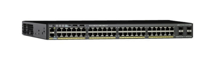 Cisco Small Business WS-C2960X-48LPS-L switch Gestionado L2/L3 Gigabit Ethernet (10/100/1000) Energía sobre Ethernet (PoE) 1U Negro
