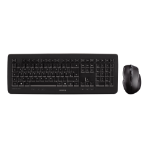 CHERRY DW 5100 keyboard Mouse included RF Wireless QWERTZ German Black  Chert Nigeria