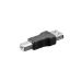 Microconnect USB A/USB B M-F Black