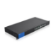 Linksys LGS124P-UK network switch Unmanaged Gigabit Ethernet (10/100/1000) Power over Ethernet (PoE) 1U Black