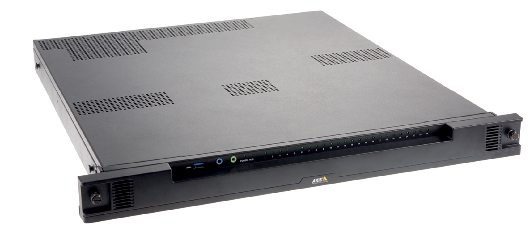 Image of Axis 01583-002 network video recorder 1U Black