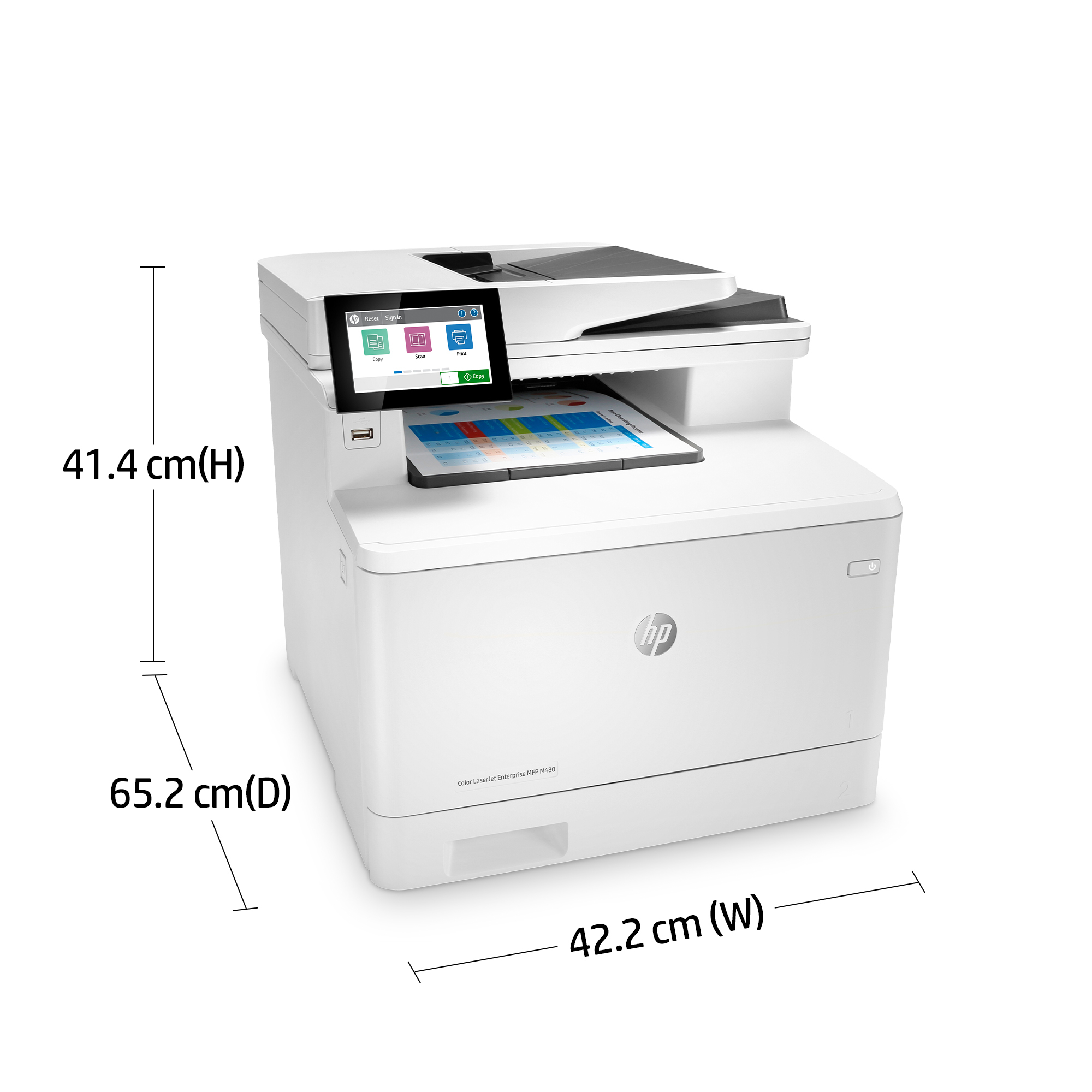 HP HP COLOR LASERJET ENT MFP M480F PRIN