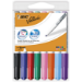 BIC Velleda 1741 marker 8 pc(s) Bullet tip Black, Blue, Brown, Green, Orange, Pink, Red, Yellow