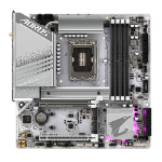 GIGABYTE Z790M AORUS ELITE AX ICE motherboard Intel Z790 Express LGA 1700 micro ATX