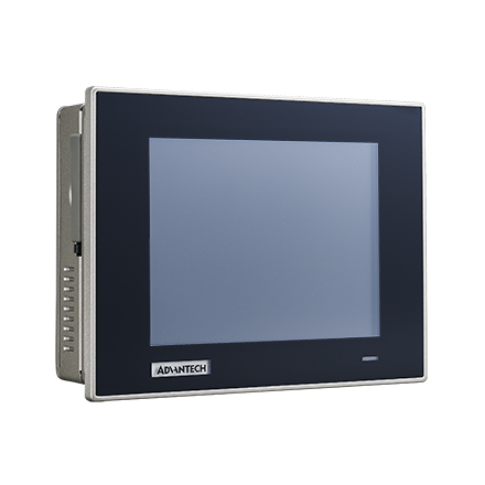 Advantech TPC-61T-E3AE All-in-One PC/workstation 14.5 cm (5.7") 640 x 480 pixels Touchscreen Intel Atom® 4 GB DDR3L-SDRAM Windows CE Black