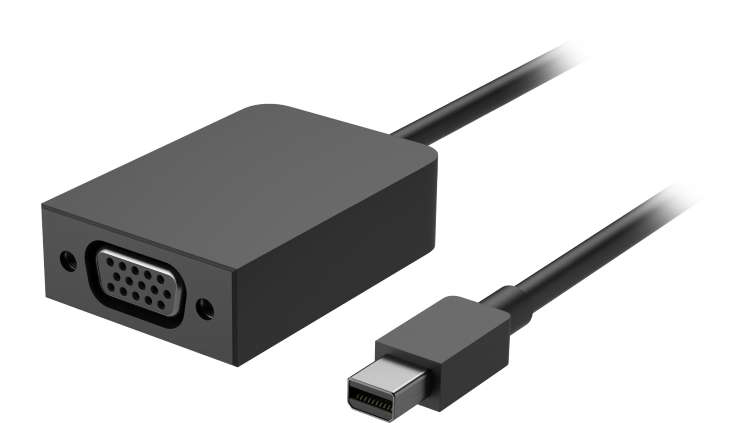 Photos - Cable (video, audio, USB) Microsoft Surface EJQ-00004 video cable adapter Mini DisplayPort VGA ( 