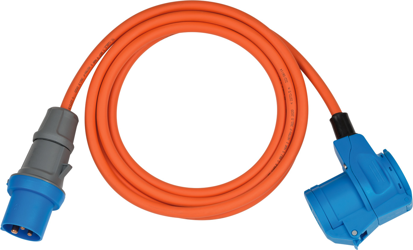 Image of Brennenstuhl 1167650503 power cable Orange 3 m
