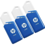 HP x755w Triple Pack USB flash drive 64 GB USB Type-A 3.2 Gen 1 (3.1 Gen 1) Blauw, Wit