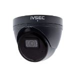 ivsec TURRET IP CAMERA, 5MP, 2.8MM FIXED LENS, 20FPS, POE, IP66, 30M IR, MIC, PIR, BLACKNC110XC-BLK