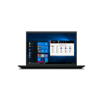 Lenovo ThinkPad P1 i7-11800H Mobile workstation 16" Touchscreen WQUXGA Intel® Core™ i7 32 GB DDR4-SDRAM 1000 GB SSD NVIDIA T1200 Wi-Fi 6E (802.11ax) Windows 11 Black