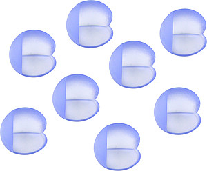 Image of Olympia BS 859 - Blue Transparent - 8 pc(s)