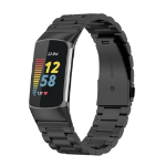 Fitbit Charge 5 Stainless steel watch strap - Black