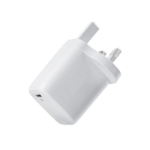 FDL 1 PORT USB-C PD UK MAINS FAST CHARGER 20W - WHITE