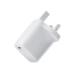 FDL 1 PORT USB-C PD UK MAINS FAST CHARGER 20W - WHITE
