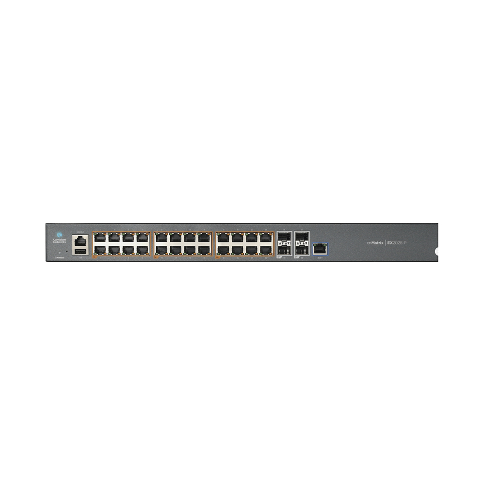 Image of Cambium Networks EX2028P Managed L2 Gigabit Ethernet (10/100/1000)...