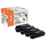 Peach PT707 toner cartridge 4 pc(s) Compatible Black, Cyan, Magenta, Yellow