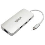 Tripp Lite U442-DOCK12-S USB-C Dock, Triple Display - HDMI, VGA, USB 3.2 Gen 1, USB-A Hub, 100W PD Charging
