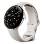 Google Pixel Watch 4 AMOLED 41 mm Digital Touchscreen 4G Silver Wi-Fi GPS (satellite)