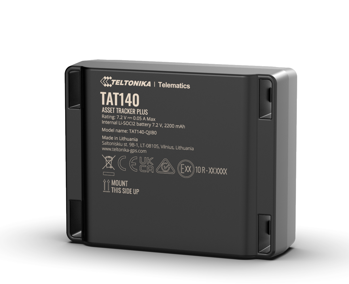 Image of Teltonika 4G LTE Cat 1 asset tracker Universal Black