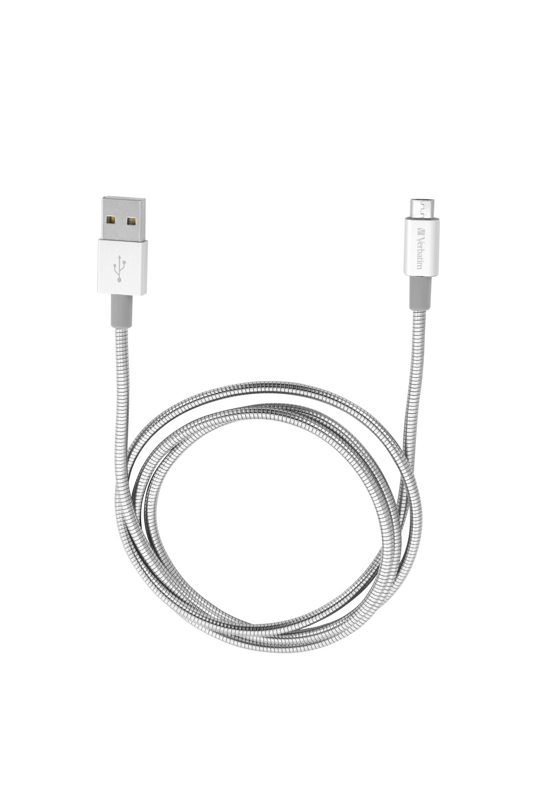 Image of Verbatim Micro USB Sync & Charge Cable 100cm Silver