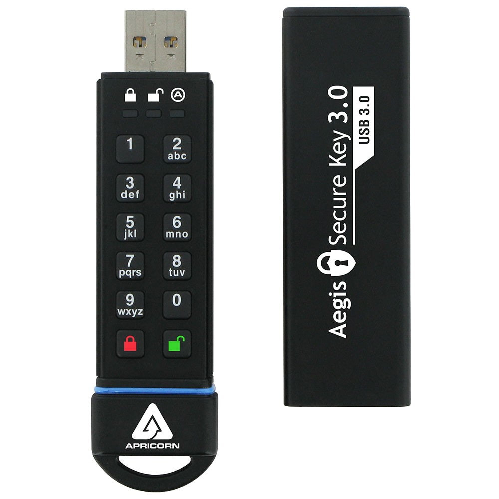 Image of Apricorn Aegis Secure Key 3.0 USB flash drive 30 GB USB Type-A 3.2...