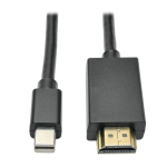 Tripp Lite P586-012-HDMI Mini DisplayPort to HDMI Active Adapter Cable (M/M), 1080p, 12 ft. (3.7 m)