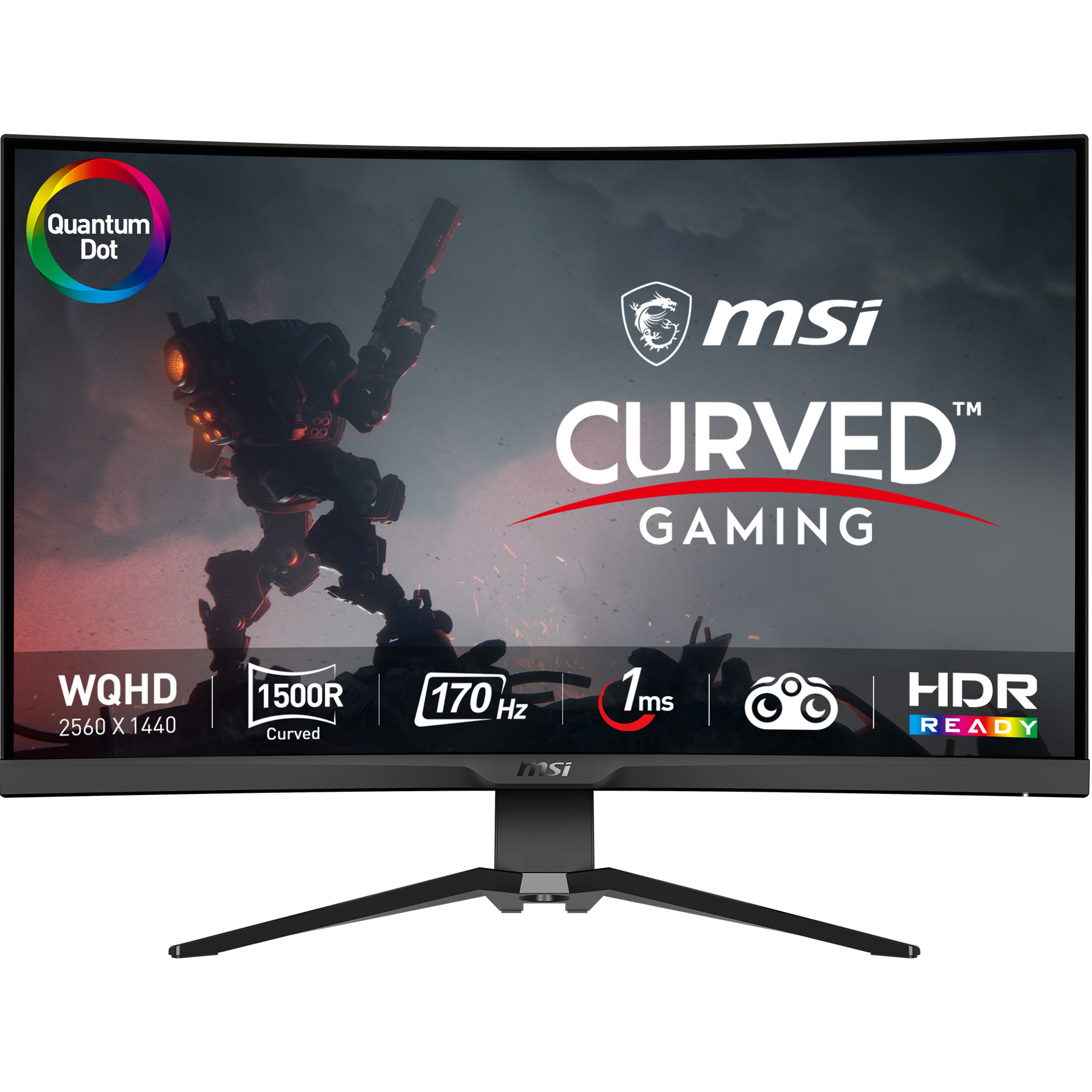 Image of MSI MAG 325CQRF QD computer monitor 80 cm (31.5") 2560 x 1440...