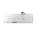 Man & Machine Its Cool Flat Wireless keyboard USB QWERTZ German White