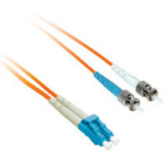 C2G 1m LC/ST Duplex 50/125 Multimode Fiber Patch Cable InfiniBand/fibre optic cable 39.4" (1 m) Orange