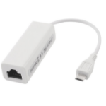 JLC Micro USB to Ethernet Adapter - White