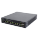 Luxul 8 PoE+ | 2 RJ45 | 2 SFP Front-Facing Ports - 1Gb L2/L3 Managed Switch, EU Power Cord