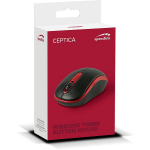 SPEEDLINK Ceptica mouse Office Ambidextrous RF Wireless Optical 1600 DPI