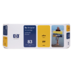 HP C4943A/83 Ink cartridge yellow, UV-Ink 680ml for HP DesignJet 5000 UV