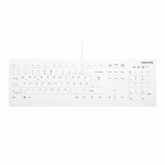 CHERRY AK-C8112 keyboard USB QWERTY German White