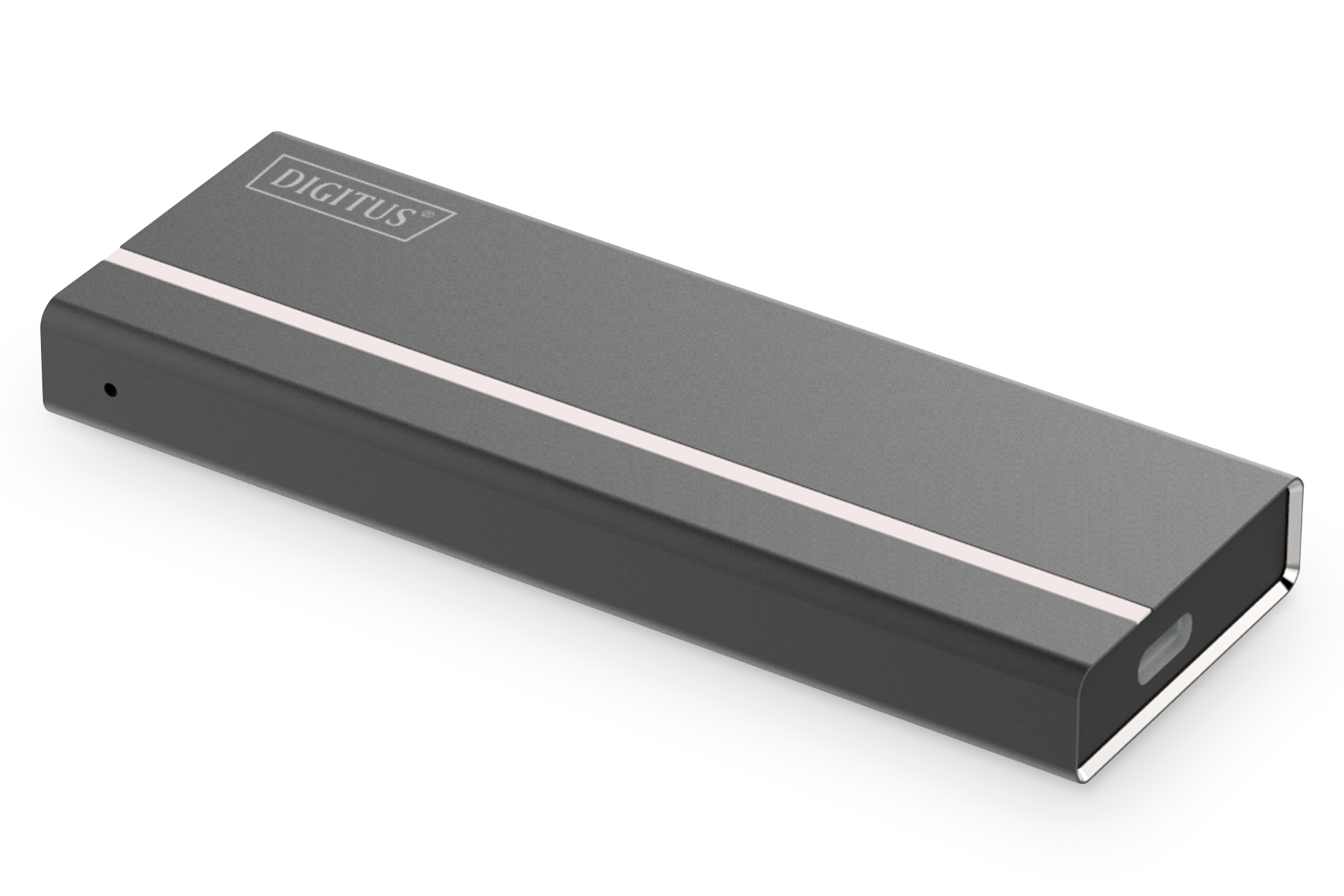 Image of Digitus Mini enclosure for M.2 NVMe PCIe SSD, USB 3.1 Type-C