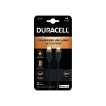 Duracell USB9022A câble Lightning Noir