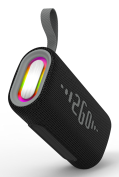 2GO Two Stereo portable speaker Black 10 W