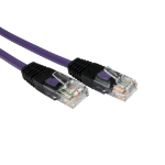 Cables Direct XXURT-610V networking cable Violet 10 m Cat5e U/UTP (UTP)