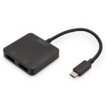 Digitus 2-Port MST Video Hub (USB-C™ -> 2x DisplayPort)